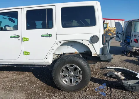 2014 Jeep Wrangler Unlimited Rubicon из США, поврежденный, VIN 1C4HJWFG5EL203768